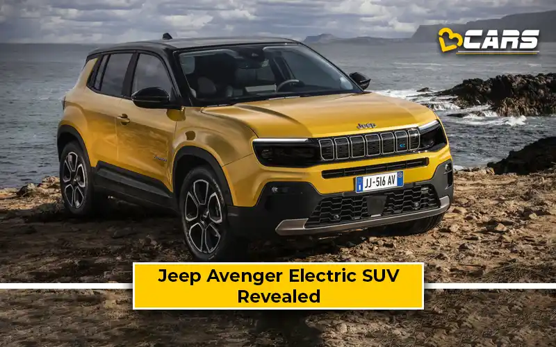 Jeep Avenger Electric SUV Unveiled At Paris Motor Show