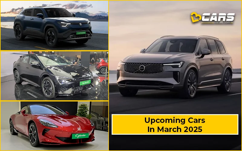 Upcoming Cars In March 2025