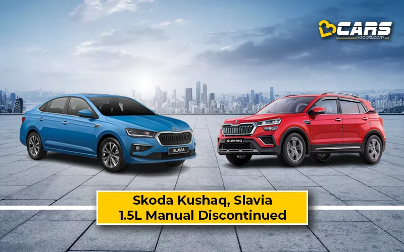 2024 Skoda Kushaq, Slavia 1.5L Turbo Petrol-Manual Discontinued