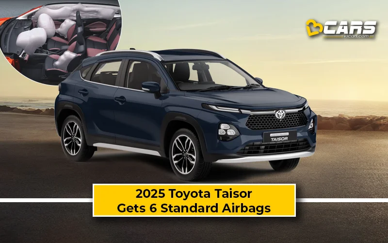 2025 Toyota Tasior Gets 6 Airbags, New Bluish Black Colour