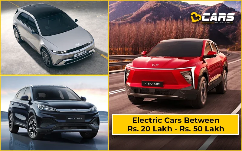 Best Electric Cars Under 50 Lakh In India