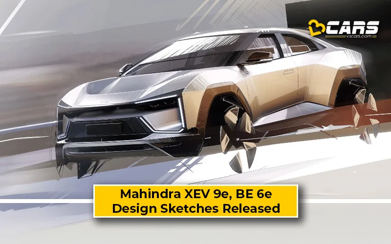 2024 Mahindra XEV 9e, BE 6e Sketches Released