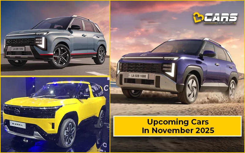 Upcoming Cars In November 2025
