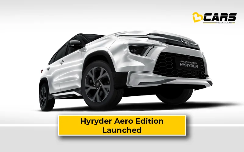 2025 Toyota Urban Cruiser Hyryder Aero Edition Launched With Styling Kit