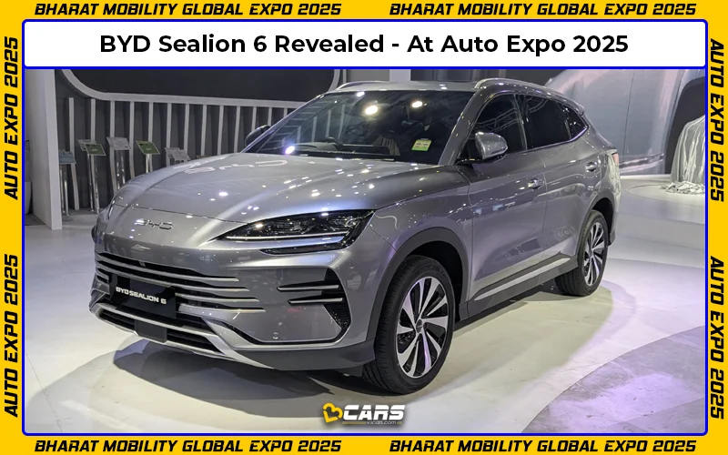 Auto Expo 2025: BYD Reveal Sealion 6 Plug-In Hybrid SUV