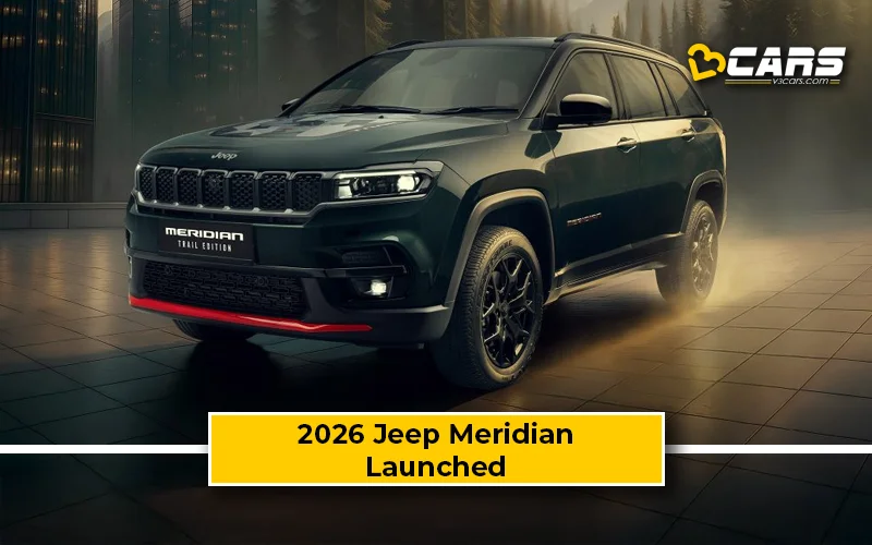 Jeep Meridian 2026 Launched With Sliding 2nd Row Seats