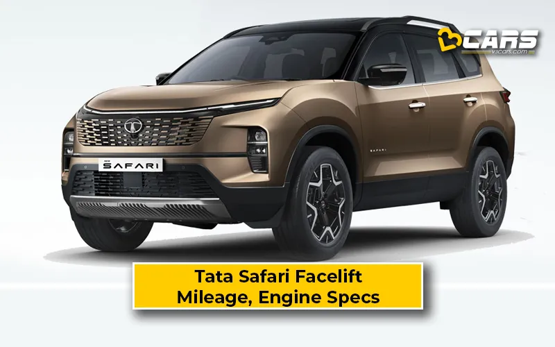 Tata Safari 2023 Facelift