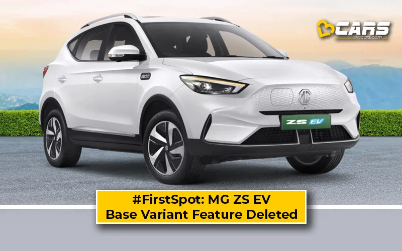 #FirstSpot: The ZS EV Base Model Has The Worst Sound System Setup Among All MG Cars After This Feature Deletion