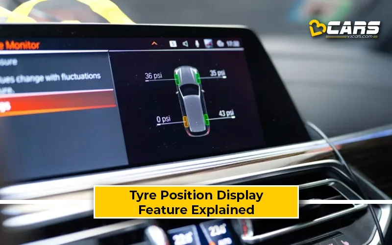 Tyre Position Display In Cars - Feature Explained