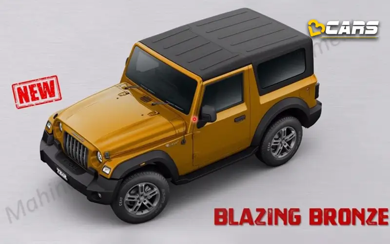 Mahindra Thar 2WD Blazing Bronze