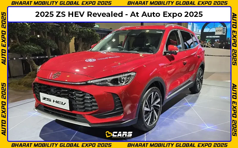 Auto Expo 2025: MG ZS HEV Revealed; Previews New Astor SUV