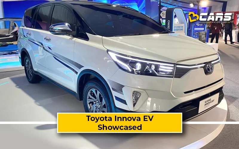 Toyota Innova EV Concept Showcased