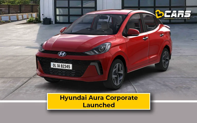 2025 Hyundai Aura Corporate Edition Launched At Rs. 7.48 Lakh