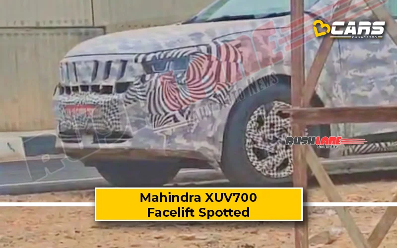 2025 Mahindra XUV700 Facelift Spied With Triple Screen Layout