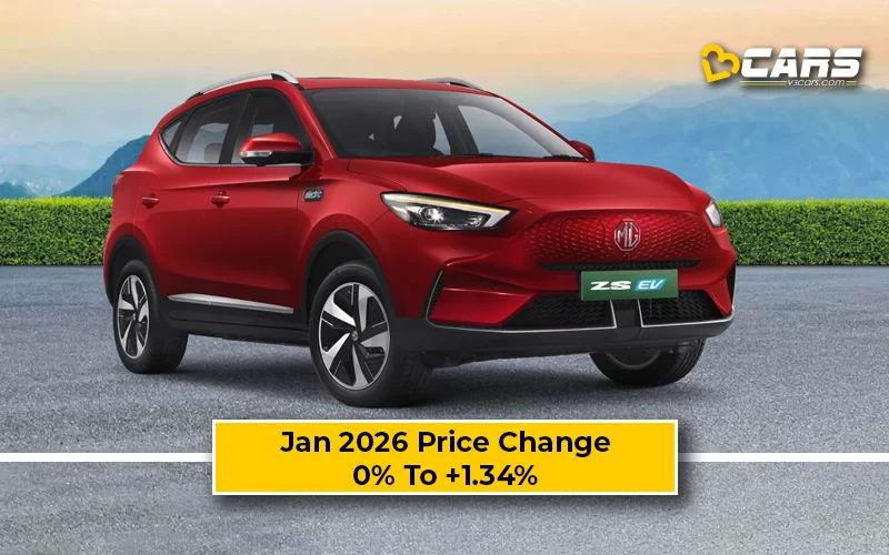 Exclusive: MG ZS EV 2026 Jan Price Change — Hiked Up To 25k