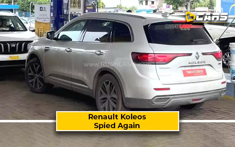 Renault Koleos SUV Spied In India Again