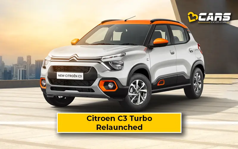 BS6 2 Citroen C3 Turbo variants launched; prices start at Rs 8.28 lakh -  CarWale