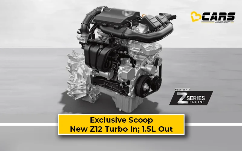 New Maruti 3-Cyl Z12-Based Turbo Petrol Engine