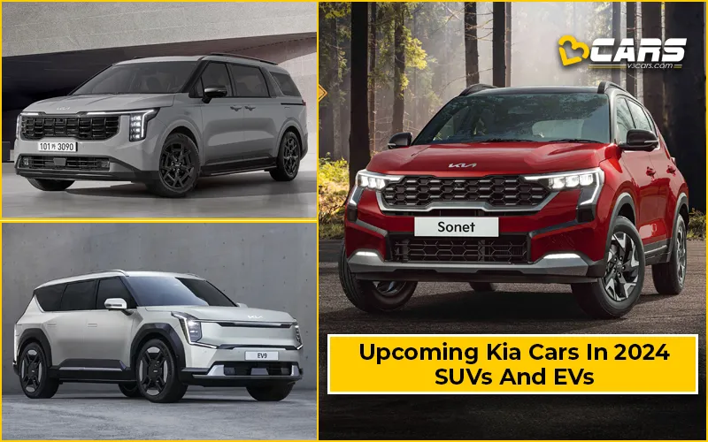 Kia Upcoming Cars, SUVs And EVs In 2024