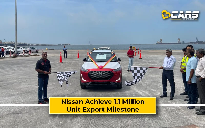 Nissan India Export Milestone