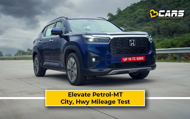 Honda Elevate Petrol-MT Actual City, Highway Mileage Test