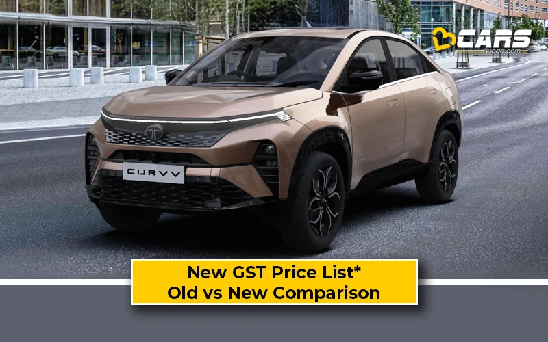 Tata Curvv — New GST Rate List