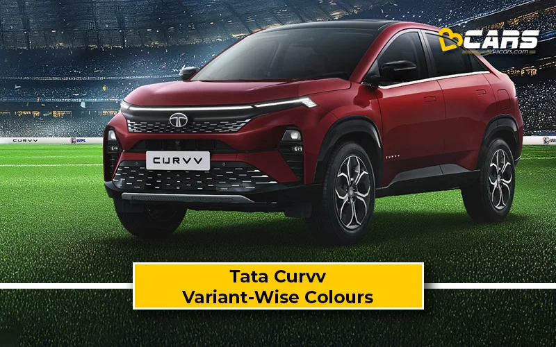 2025 Tata Curvv — All Exterior Colour Options (Variant-Wise)