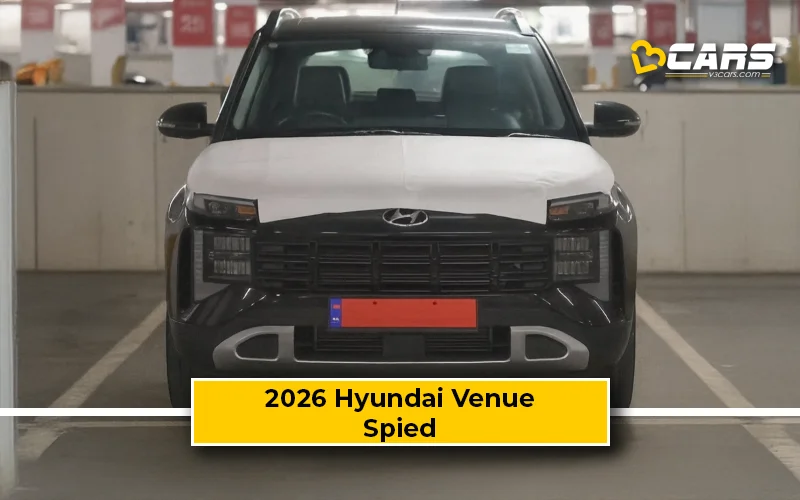 2026 Hyundai Venue Facelift Spied – Design, Features, Launch Timeline