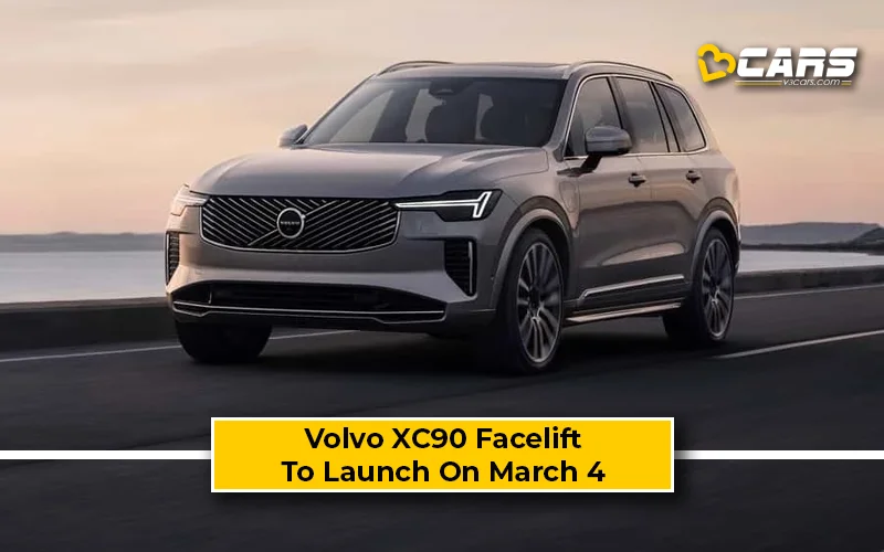 Volvo XC90 Facelift To Launch On March 4