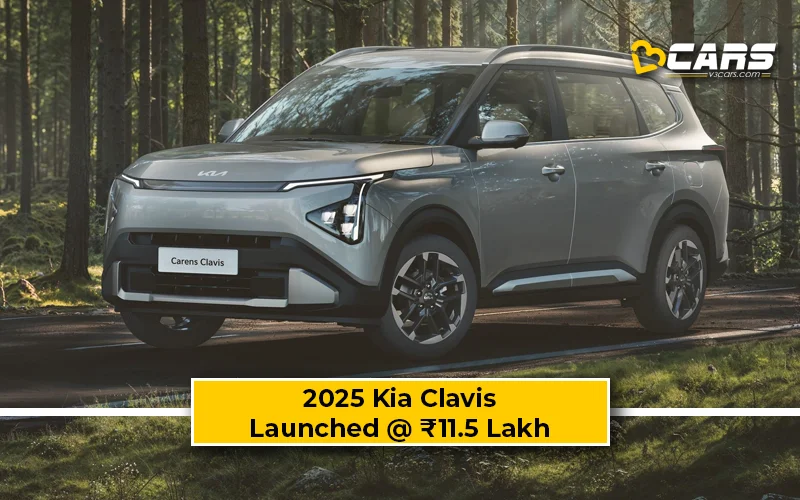 2025 Kia Carens Clavis Launched At Rs. 11.50 Lakh
