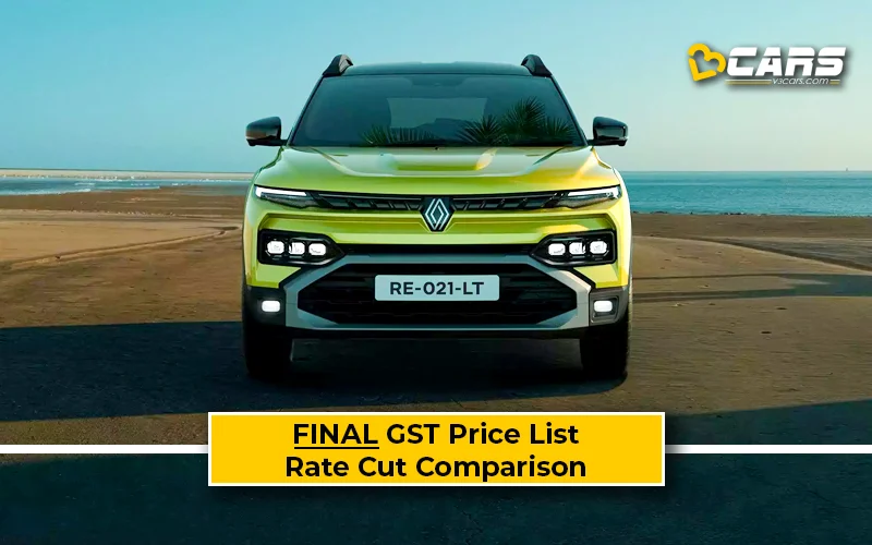 Final Renault Kiger Price List After GST Rate Cut (Confirmed)