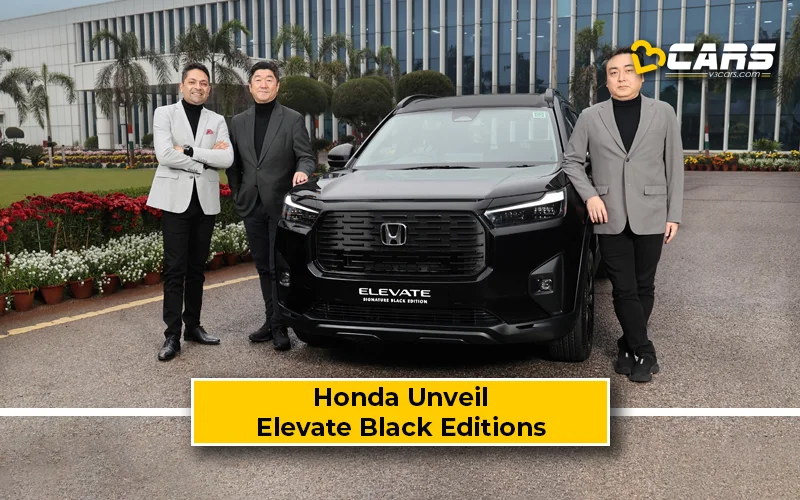 Honda Unveil Bold Black Editions For Elevate