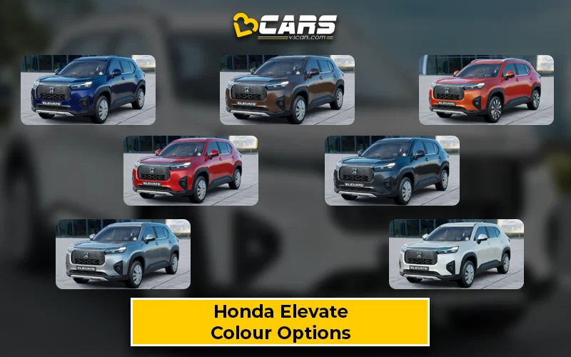 Honda Elevate Colour Options