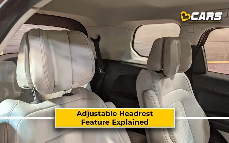 Adjustable Headrest - Feature, Pros & Cons, Working Explained