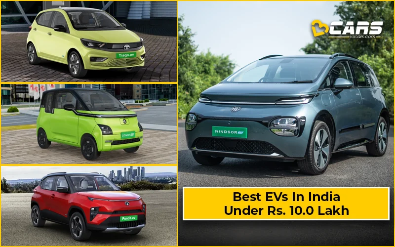 Electric Cars In India Under 10 Lakhs