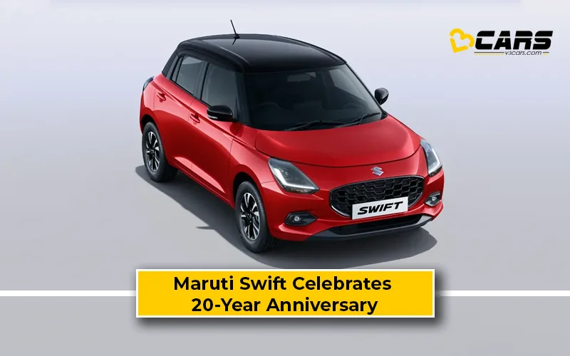 Maruti Suzuki Swift Celebrates 20-Year Anniversary In India