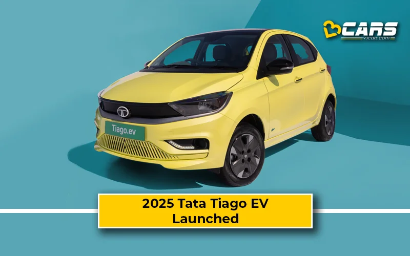 2025 Tata Tiago EV Launched At Rs. 8 Lakh – Gets New Features, Price Hike