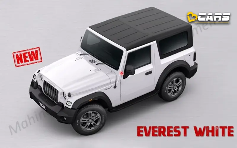 Mahindra Thar 2WD Everest White