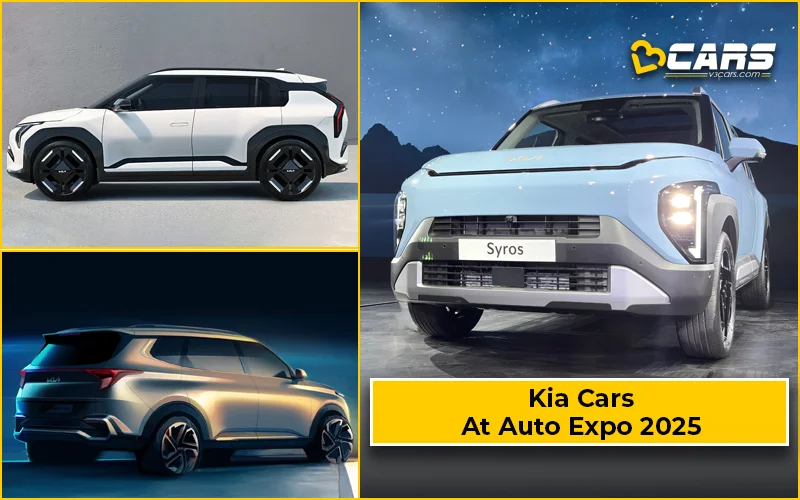 All New Kia Cars At Auto Expo 2025