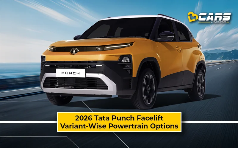 2026 Tata Punch Facelift Variant-Wise Engine, Transmission Options