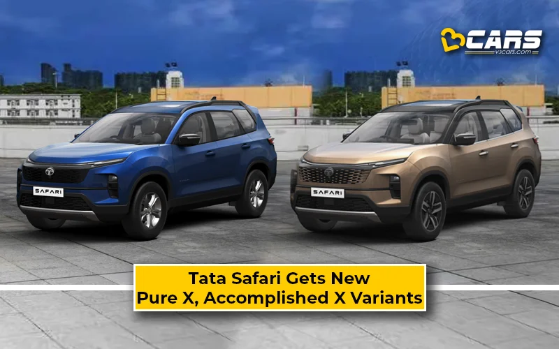 2025 Tata Safari Variant Lineup Revised Yet Again