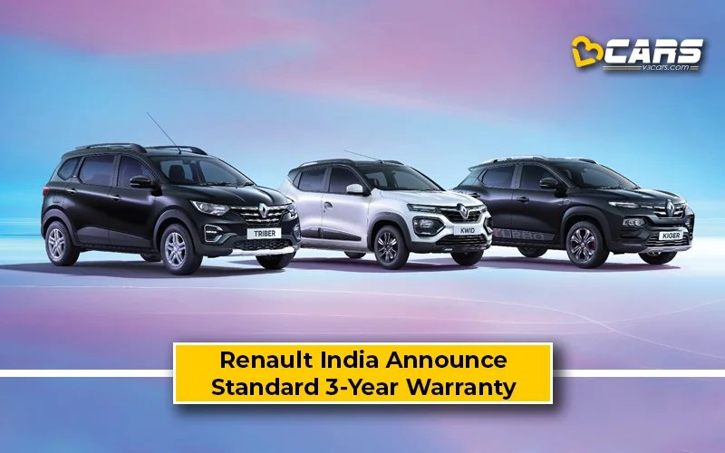 Renault Introduce 3-Yr Standard Warranty Program