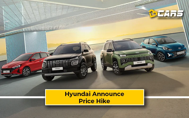 Hyundai India Announce Up To 3% Price Hike Across Lineup from April 2025