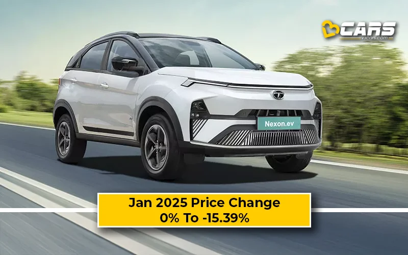 January 2025 Tata Nexon EV Price Change — Cut By Up To 3 Lakh