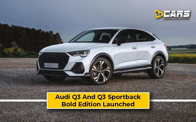 Audi Q3 And Q3 Sportback Bold Edition