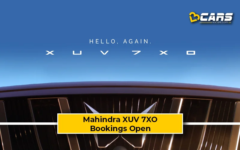 2026 Mahindra XUV 7XO Bookings Open