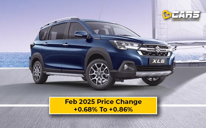 Maruti XL6 2025 Price Change — Hiked By 10k