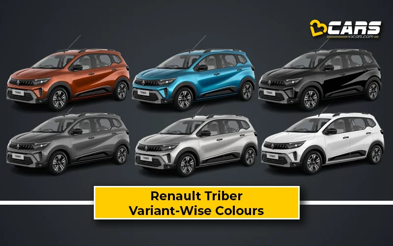 2025 Renault Triber – All Exterior Colour Options (Variant-Wise)