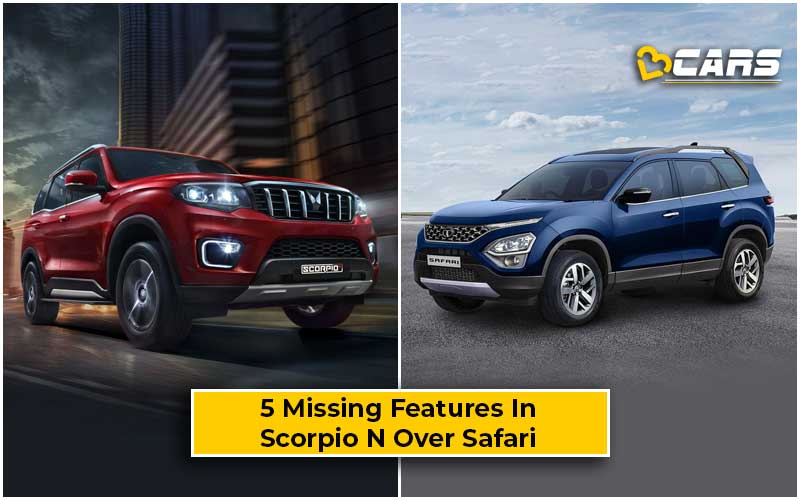 Top 5 Features Scorpio N Misses But The Tata Safari Gets