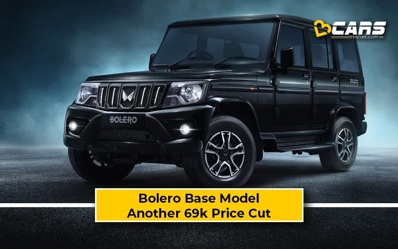 2025 Mahindra Bolero Facelift Rate List; Price Dropped Up To 69k